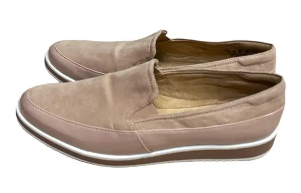 Naturalizer Rome Slip On Shoe Nude Size 9.5 W Excellent Condition Casual