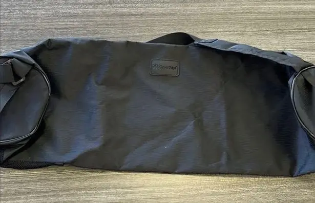 Clever Yoga yoga mat bag. Black