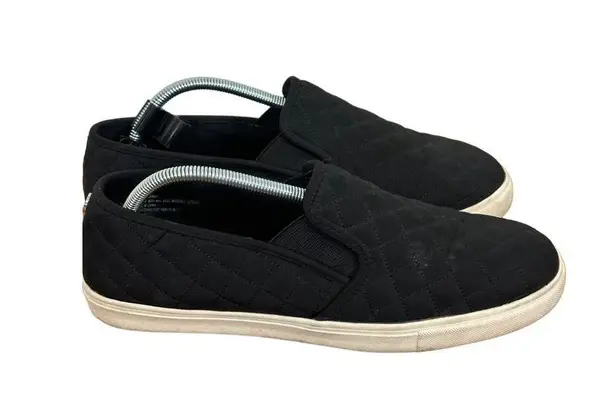 Mossimo Womens SZ 11 Puffer Quilted Slip on Shoes Black Sku 2679