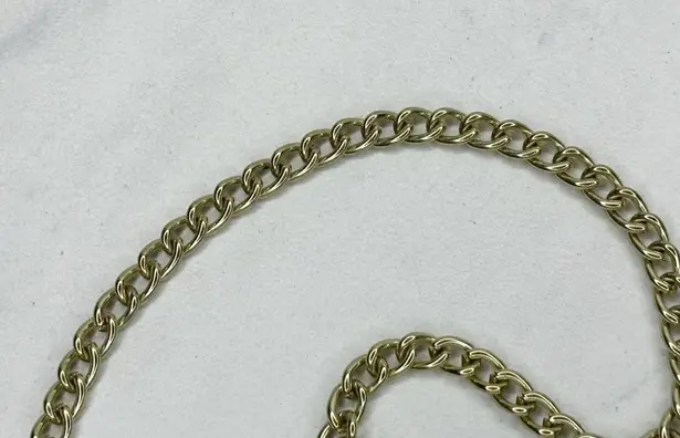 Gold Tone Skinny Chain Link Handbag Strap Replacement Crossbody ✨