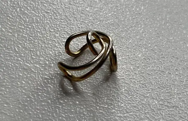 No Brand | Gold Ear Cuff Hoop Loop Jewelry Accessory Statement Girly Bold