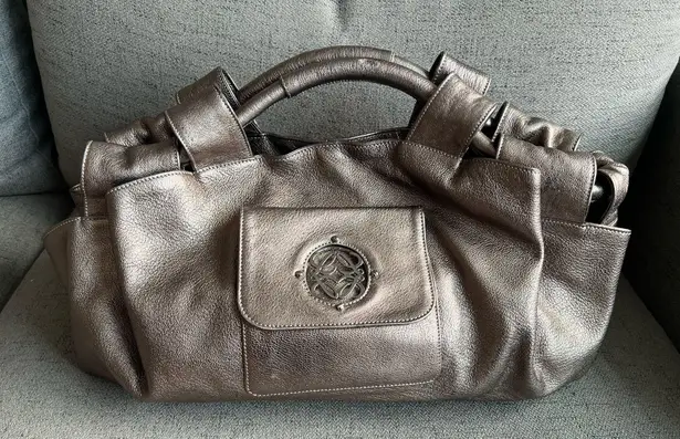 Loewe Nappa Handbag Aire Leather Gold