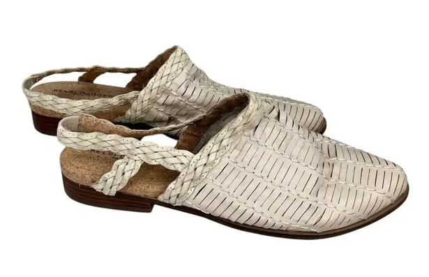 Kelsi Dagger Brooklyn Spencer Slingback Mule Macaroon Cream 10