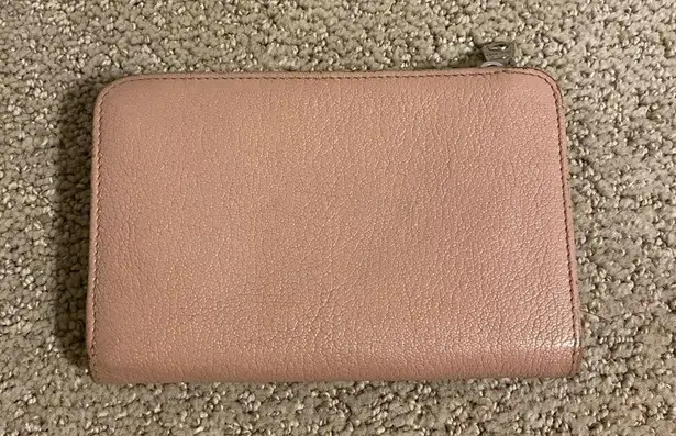 Miu Miu Authentic Madras colorblock wallet pink blush silver luxury - Image 2