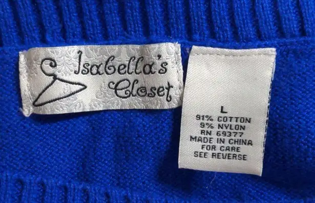 Isabella's Closet Penguins Kissing Under Mistletoe Ugly Christmas Sweater Large