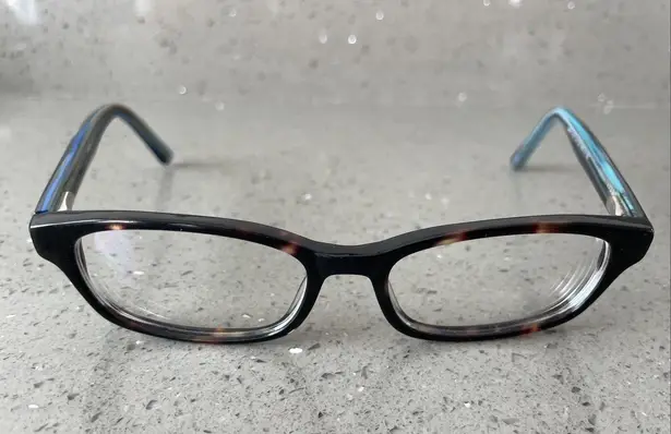 Mayhem MAYO S16 Eyeglasses Frames ONLY Brown Tortoise Blue Stripe Flex 49