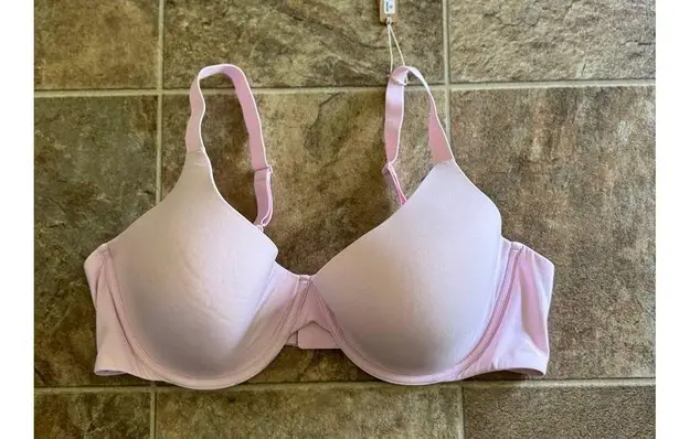 SKIMS Fits Everybody Scoop Plunge Bra Cherry Blossom Size 46D