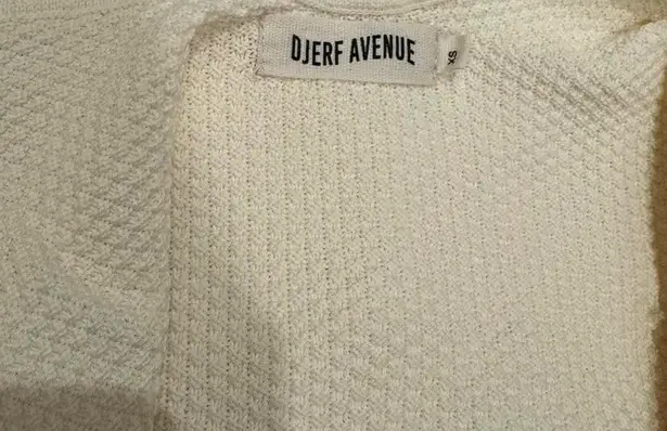 Djerf Avenue Amorini Tank Top Cream