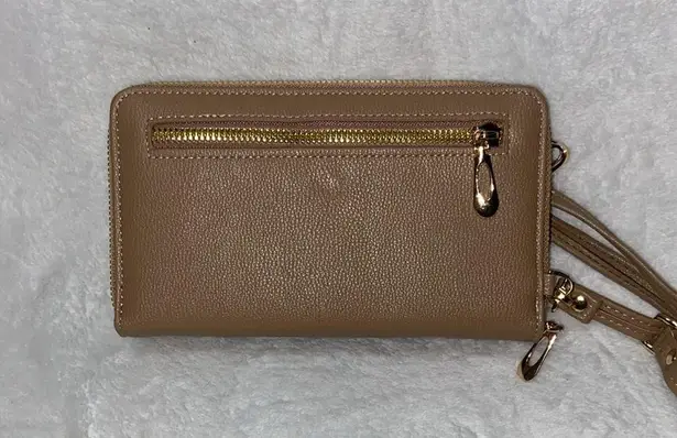 Malibu Skye Soft Mauve Color Crossbody Purse Bag NWOT Tan