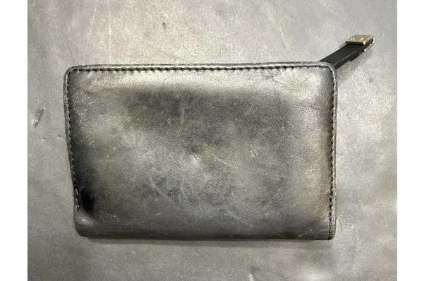 Radley London Black Multicolor Pastel Medium Designer Luxury Leather Wallet