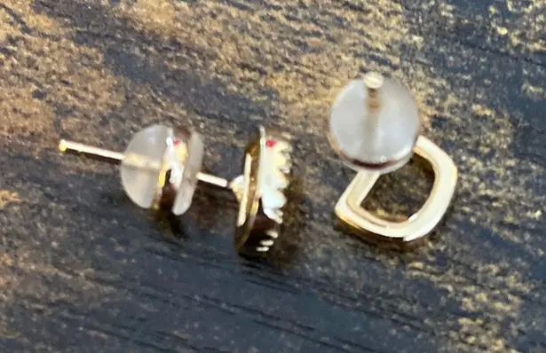 Initial Letter Stud Earrings