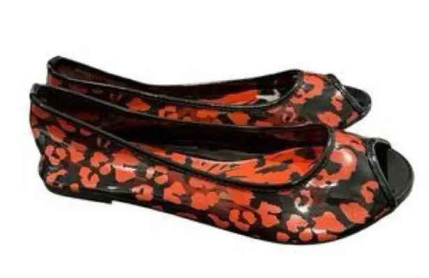 Iron fist Black and Red Skull Flats