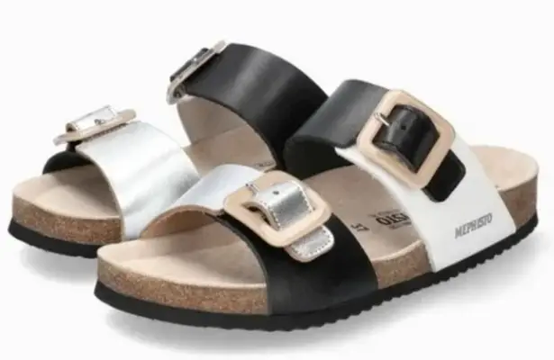 Mephisto Madison Slide Sandals Slip