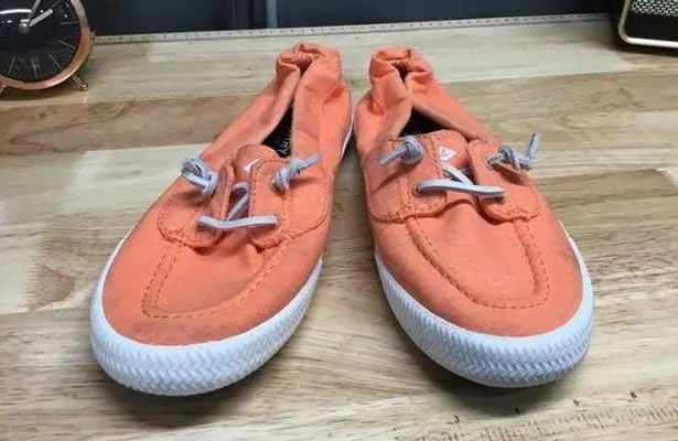 Sperry  Lounge Away 2 Women's 10 Light Orange Slip-On Low Top Comfort Sneakers