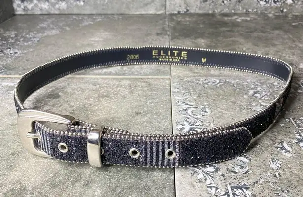 Vintage Rhinestone Bling Belt