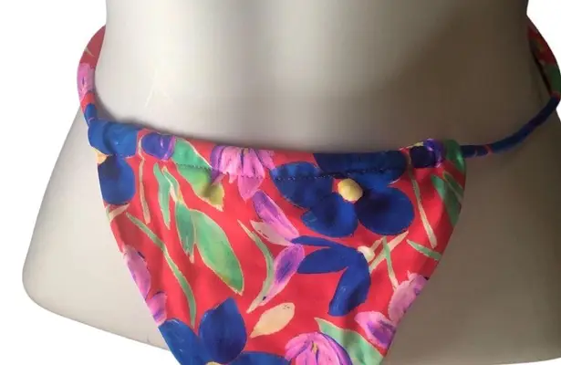 Princess Polly Bright Pink Floral Bianca Sexy Bikini Swimsuit Top 6 Bottom 2