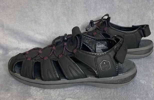 Khombu Ashley Active Sandal Adjustable Water Resistant Lightweight Hiking Size 9