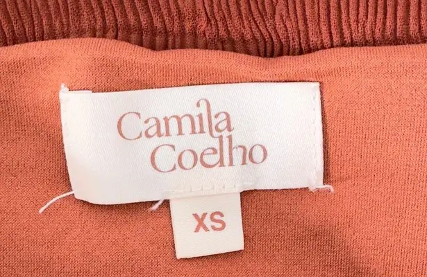 Camila Coelho Addison Pant in Brick