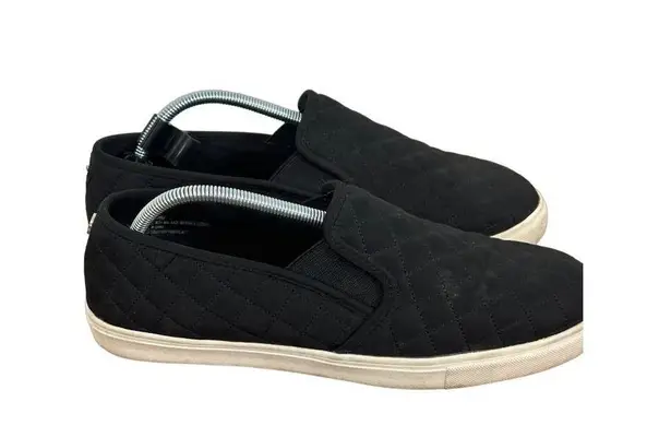 Mossimo Womens SZ 11 Puffer Quilted Slip on Shoes Black Sku 2679