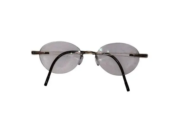 Silhouette Women’s Eyeglasses Titan Gold/Brown Rimless Frame, Austria Gold