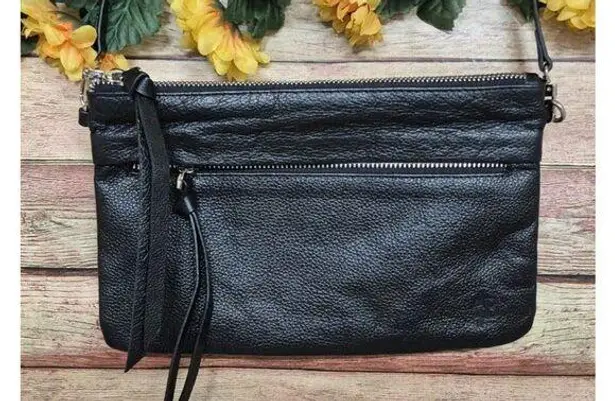 Handbag Butler Black Leather Mighty Purse Crossbody Bag Minimalist Closet Staple