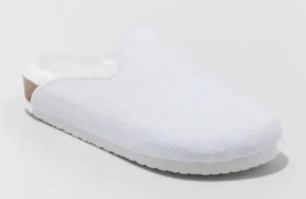 Stars Above Dezo Indoor/Outdoor Slippers White New