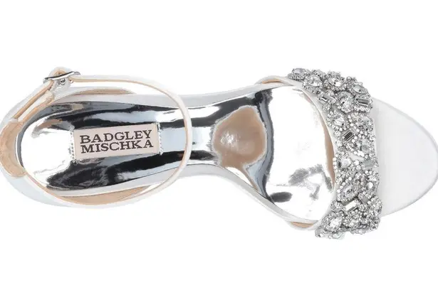 Badgley Mischka Wedge Heels Sz 8.5