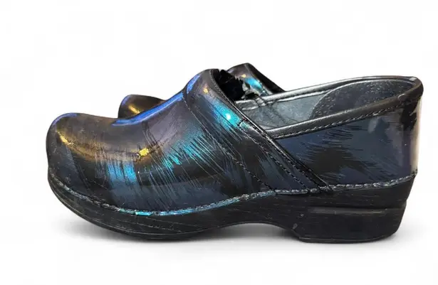 Dansko Women’s Black Leather Professional Clogs Size 38 EU (7.5–8 US) Comfort Wo