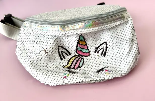 Unicorn Waist Pack🦄 Silver