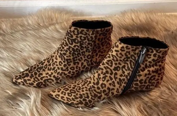 Target Leopard print boots