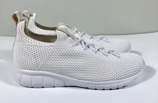 Nisolo NWB Women's Athleisure Eco-Knit Sneaker White Size 7 US