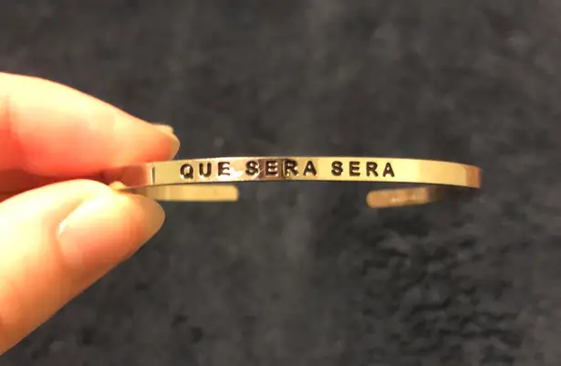 Boutique Que Sera Sera MantraBand Bracelet