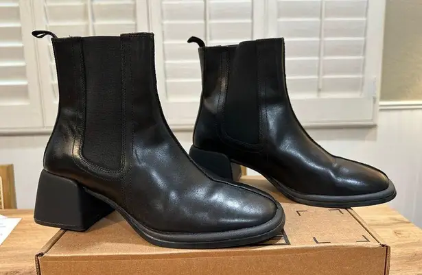 Vagabond  Shoemakers Ansie Chelsea Boot Black Size 39 EU 8.5 US NWOT Leather