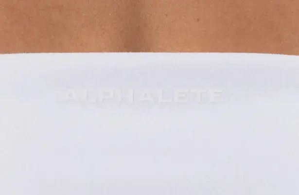 Alphalete bandeau sports bra