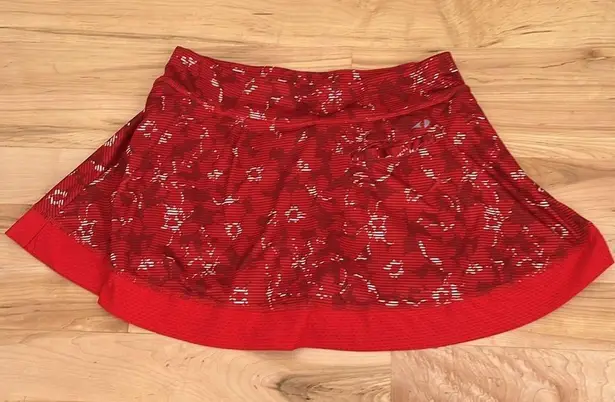 Grand Slam Red Stretch Athletic Skort