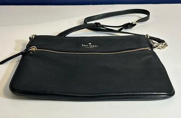 Kate Spade  Cobble Hill Ellen Black Leather Crossbody Bag