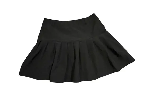 SheIn Curve Black Tennis Skirt