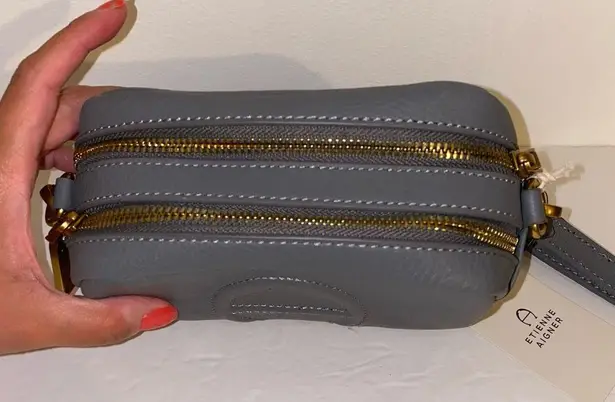 Etienne Aigner - Adeline Mini Ca Double Zip Crossbody Camera bag โslateโ gray ๐