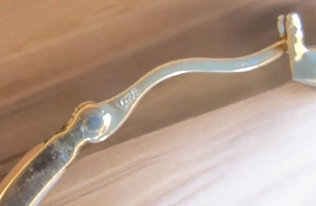 Lavender Enamel Sterling Silver Earrings 1" Snap Closure