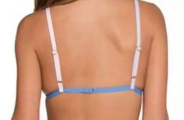 Tavik swim TAVIK JETT ColorBlocked Sand Bikini Top MEDIUM 