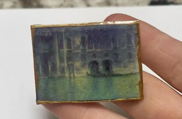 Monet Handmade Handcrafted Brooch Pin -  Palazzo Da Mula