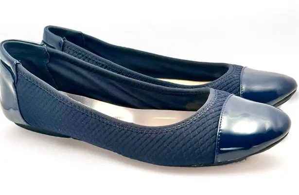 Alfani Tavii Women’s Cushioned Navy Blue Ballet Flats