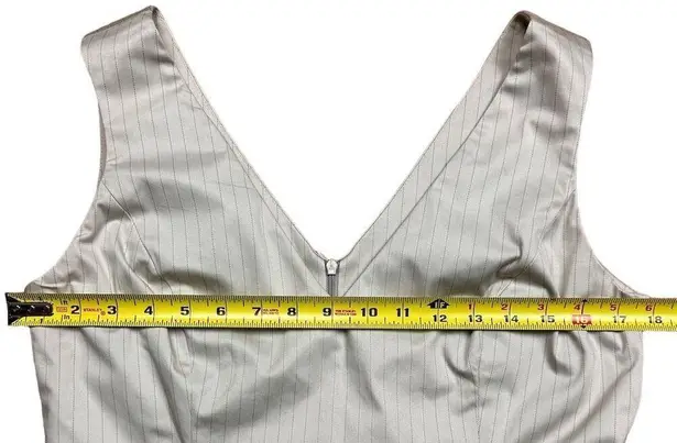 Shin Choi Women's Pinstripe Knee Length Dress Size 10 Business