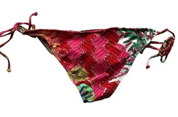 Zac Posen for Target Multi Colored Safety Pin Bikini XL Top Medium Bottom