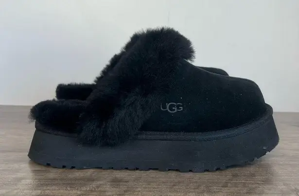 UGG Disquette Women's Slipper Size 8 Black with Original Box SKU#24318 thumbnail 3