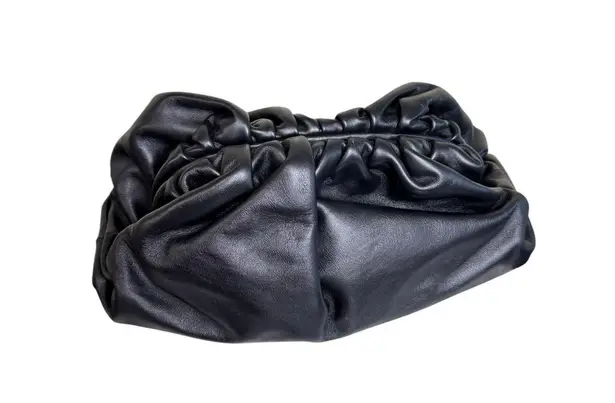 Bottega Veneta NWT The Pouch Clutch in Black w/Dustbag & Box