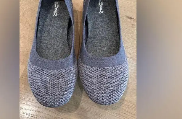 Allbirds Tree Breezers women’s flats mist gray size 8.5