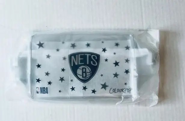 Nba Colourpop X  Brooklyn Nets Makeup Bag