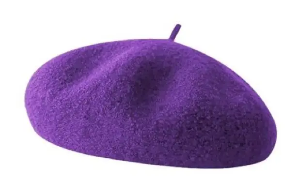 NWT Betmar Wool Beret Purple