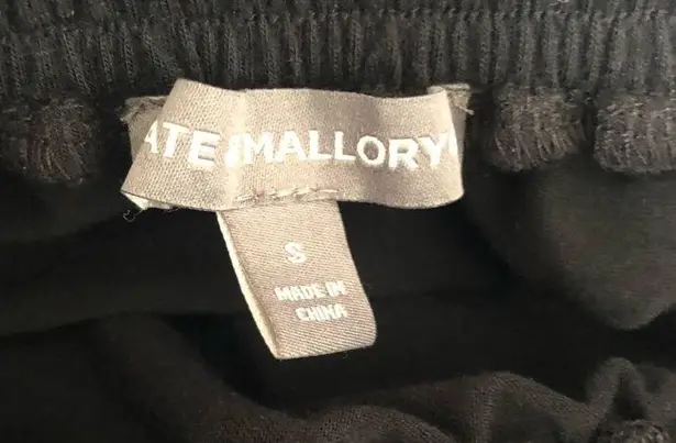 Kate & Mallory Off the Shoulder Black Tie Sleeve Midi Dress size Small